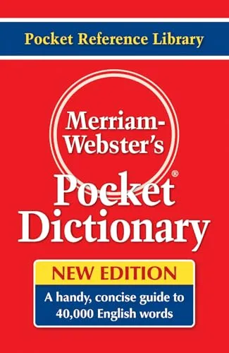 Merriam-webster's Pocket Dictionary