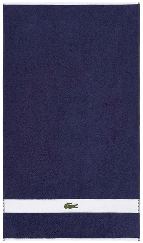Lacoste Handtuch "LCASUAL", marine, 55x100 cm - Das LACOSTE Handtuch "LCASUAL" in elegantem Marineblau bringt modernen Stil in Ihr Badezimmer. Aus 100% Baumwolle gefertigt, bietet es Komfort und Langlebigkeit. Ideal für den täglichen Gebrauch und mit edlem Krokodil-Logo.