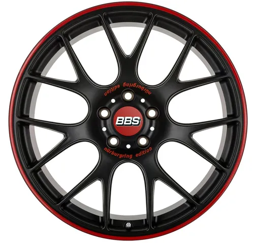BBS Felge Alufelge CH-R Nürburgring-Edition 8,5x19 - Alufelgen für Motorsport und Straße, leicht dank Flow Forming Technology und ideal für Winterreifen geeignet. Erleben Sie Performance und Stil mit der Nürburgring-Edition!