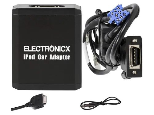 Adapter AUX für iPhone/iPad/iPod - Renault 8 Pin - Einfacher Anschluss des iPhones an das Renault Autoradio. Unterstützt AUX, USB und SD-Karten für vielseitigen Musikgenuss im Fahrzeug.