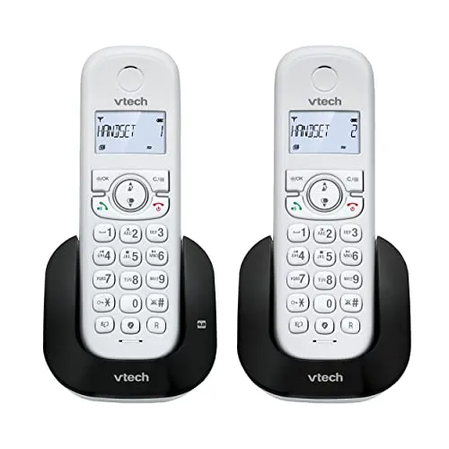 VTech CS1551 DECT Telefon Schnurlos mit Anrufbeantworter - Festnetztelefon mit innovativer Ladestation, Anrufersperre und Freisprechfunktion für mehr Komfort und Benutzerfreundlichkeit.