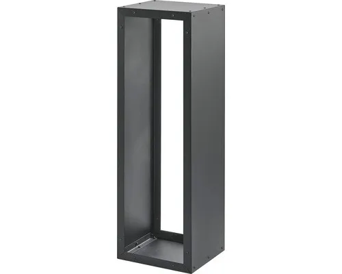 Kaminholzregal Firewood schwarz 116x38x35 cm - Praktisches Regal zur stilvollen Aufbewahrung von Kaminholz, robustes Design und ideal für jede Wohneinrichtung.