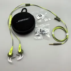 Bose SoundSport In-Ear-Kopfhörer - Grüne In-Ear-Kopfhörer mit integriertem Mikrofon, ideal für Sport und aktive Nutzung, bieten hervorragenden Tragekomfort und Klangqualität.