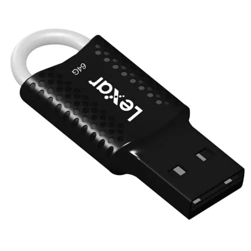 Lexar USB-Stick 64 GB JumpDrive V40 2.0 - USB-Stick mit 64 GB Speicher, ideal für schnelle Datenübertragungen und hohe Qualität, perfekt für unterwegs.