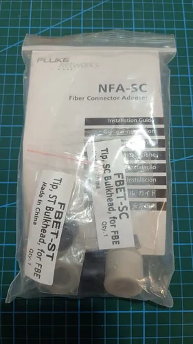 Fluke Networks NFA-SC SC Testadapter Set - Set aus 2 SC-Testadaptern für präzise Messungen, ideal für Netzwerkprofis in der Kategorie Messgeräteteile & -zubehör.