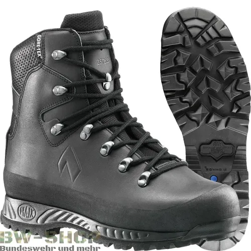 haix Bergstiefel KSK 3000 - Spezialeinheiten Stiefel schwarz 45 (10) - Arbeits- & Schutzkleidung, robuster und bequemer Stiefel aus 100% Leder, ideal für Jagd, Militär und Polizei.