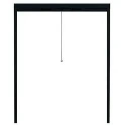 APANA Insektenschutz-Fensterrahmen Fliegengitter Rollo - Fliegengitter für Fenster, selbstbaubar, aus pulverbeschichtetem Aluminium und Fiberglas, kürzbar für individuelle Anpassung, ideal für Insektenschutz im Wohnbereich.