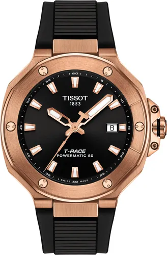 Tissot T-Race Powermatic 80 T141.807.37.051.00 Herren Automatikuhr - Hochwertige Herrenuhr mit Automatikwerk, Saphirglas und robustem Edelstahlgehäuse, ideal für sportliche Anlässe und den Alltag.