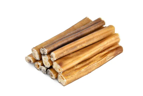 Kaureks Natur Ochsenziemer 10 Stück - Rinderziemer für Hunde - 100% natürliche, getrocknete Ochsenziemer ohne chemische Zusätze. Ideal als schmackhafter Snack für Hunde, fördert die Beschäftigung und sorgt für Freude beim Fressen.