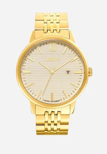Joop! Herren Armbanduhr Quarzuhr Analog mit Edelstahlarmband - Armbanduhren für Herren, 10 bar wasserdicht und mit End of Life System, ideal für aktive Männer und kommt in einer eleganten Geschenkbox.