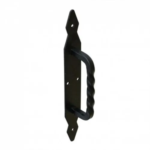 Torgriff 130x40 mm schwarz dekorativ