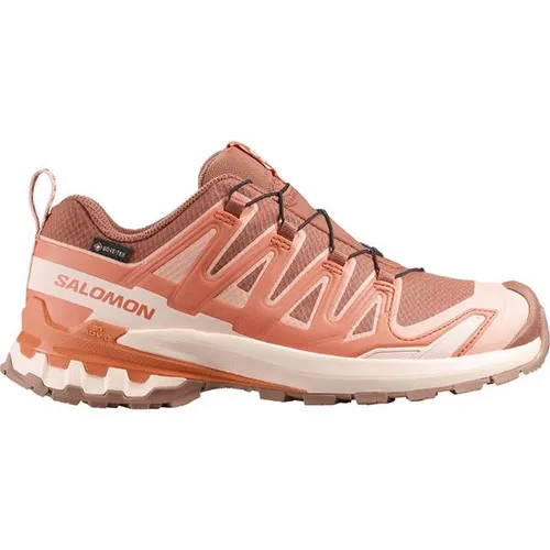 SALOMON Damen Trailrunningschuhe XA PRO 3D V9 GTX - Der XA PRO 3D V9 GTX bietet Stabilität und Langlebigkeit für deine Abenteuer. Mit einem speziellen Stollenprofil und wasserdichter Membran bist du bestens gerüstet für jedes Terrain.