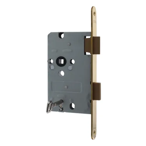 ABUS Einsteckschloss TK10 55/72 Stulp 20x235 Messing rund BB (Buntbart)  links