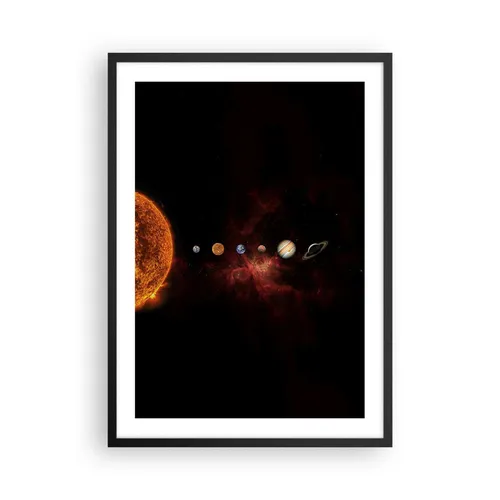 Wandbilder 50x70cm Poster Sonnensystem Planeten Kosmos Bilder Art Wanddeko