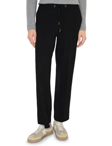 CECIL Jerseyhose mit Elastikbund und Tunnelzug - Entspannte Jersey-Hose für Damen im Loose Fit mit modernem Flair. Der elastische Bund sorgt für hohen Tragekomfort und ist ideal für stilvolle Alltagslooks.