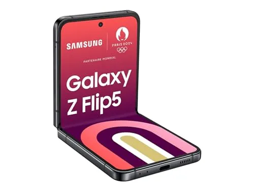 SAMSUNG Galaxy Z Flip5 - 256 GB Graphite Dual SIM, klappbares Design und 5G für höchste Flexibilität und Style