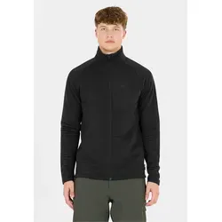 Sweatjacke SOS "Muju", Herren, Gr. L, blau, 75% Polyester, 22% Viskose, 3% Elasthan, unifarben, casual, normal, ohne Ausschnitt, Langarm, Sweatjacken, im weichen und komfortablen Design