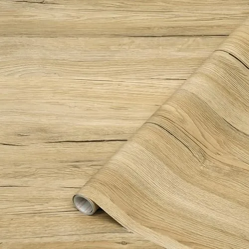 d-c-fix Möbel-Klebefolie Sanremo Eiche Sand, 67,5 cm x 2 m - abwaschbare und selbstklebende Deko-Folie für Küche, Schrank, Tisch & Fensterbank - modern & nachhaltig