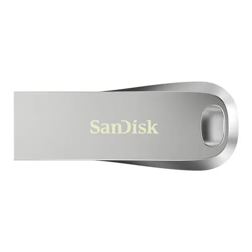 SanDisk USB-Stick Ultra Luxe 128 GB - Elegantes Design, blitzschnelle 150 MB/s Übertragung, effektiver Passwortschutz und Schlüsselbund-Befestigung
