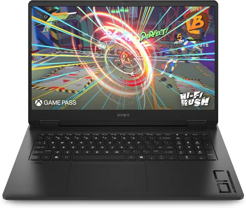 HP Omen 17-db0079ng Gaming-Notebook - Gaming-Laptop mit 17,3 Zoll QHD IPS-Display, AMD Ryzen 7 und GeForce RTX 4070 für flüssiges Gaming und beeindruckende Grafikleistung.