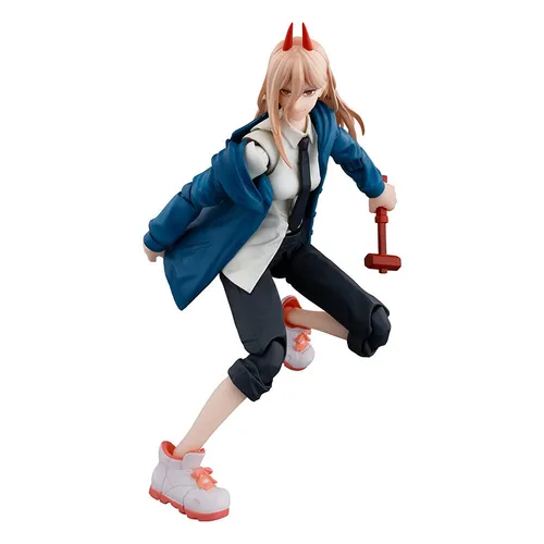 Chainsaw Man S.H. Figuarts Actionfigur Power 15 cm - Spielfigur aus der Animeserie 'Chainsaw Man', voll beweglich und mit flexiblem Material für dynamische Posen. Inklusive Zubehör und ideal für Sammler und Fans.