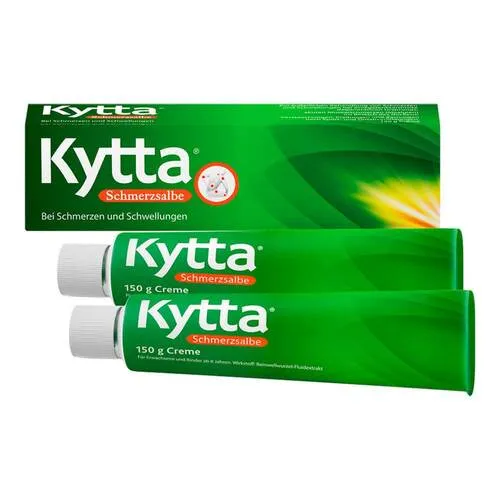 Kytta Schmerzsalbe Sparset 2 x 150g - rezeptfrei, effektive Schmerzlinderung für Muskeln und Gelenke