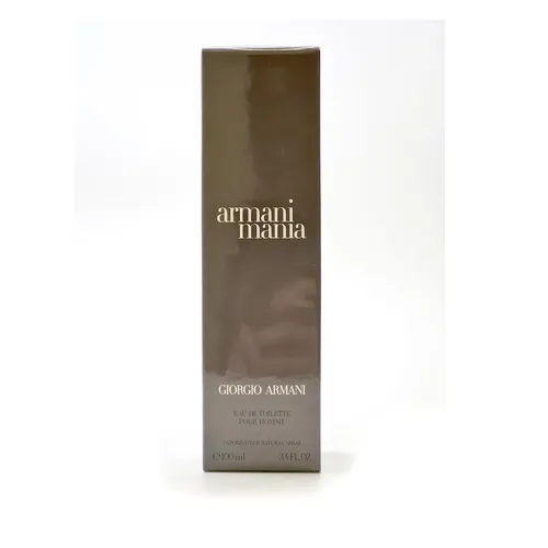 Giorgio Armani - Armani Mania Pour Homme - 100 ml Eau de Toilette - Herrenparfüm mit 100 ml, ideal für den modernen Mann, der Selbstbewusstsein und Eleganz ausstrahlt. Ein unverwechselbarer Duft für jeden Anlass.