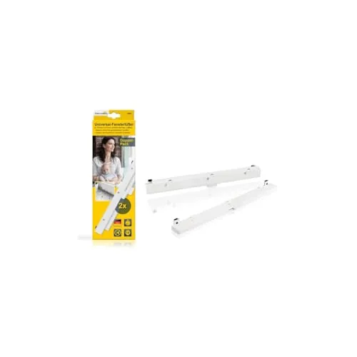 Schellenberg 46601 Universal-Fensterlüfter - Passivlüftung Doppelpack, kontinuierliche Luftzirkulation und Schimmelprävention für gesunde Raumluft