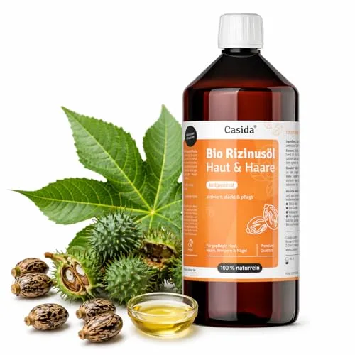 Rizinusöl kaltgepresst Bio 1000 ml