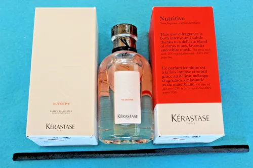200ml KERASTASE RAUMDUFT "NUTRITIVE" MIT RATTAN-STÄBCHEN neue verpackung