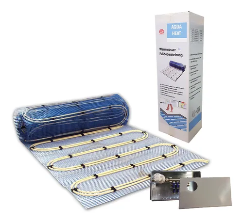 Jollytherm Aquaheat Professional Warmwasser Fußbodenheizung 3,1 x 0,8 m - Effiziente Fußbodenheizung mit ca. 200 W Heizleistung, ideal für angenehme Wärme in Wohnräumen.