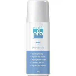 PFB Vanish Chromabright Wachsrolle, 93 g - Reinigungsmittel zur Bekämpfung eingewachsener Haare und Hyperpigmentierung. Effektive Hautaufhellung in nur 6–8 Wochen mit sanft reinigender Salicylsäure.