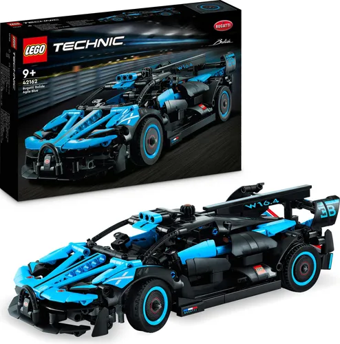 LEGO® 42162 Technic Bugatti Bolide Agile Blue - Selten & Neu - LEGO Technic Set mit 905 Teilen, ideal für Kinder ab 9 Jahren. Entdecken Sie den beeindruckenden Bugatti Bolide Agile Blue in detailgetreuer Bauweise!
