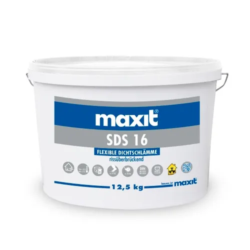 maxit SDS 16 - Flexible Dichtschlämme MDS, 12,5 kg