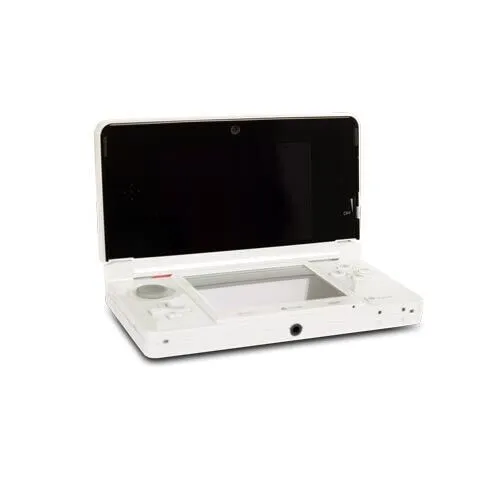 Nintendo 3DS Konsole in Schneeweiss mit Ladekabel - Handheld-Spielkonsole in elegantem Schneeweiss, ideal für Gaming unterwegs mit 3D-Effekten und umfangreicher Spielebibliothek.