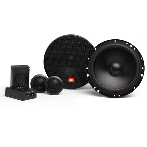 JBL Stage2 604C - 16,5 cm 2-Wege Komponenten Lautsprecher, hervorragende JBL-Audio-Performance und einfaches Upgrade für Ihr Auto
