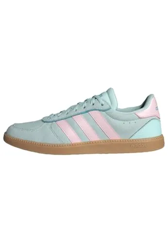 adidas Women's Breaknet Sleek Suede Sneaker - Grau UK 5,5 | EU 38,5 - Stylische und robuste Damen-Sneaker für den Alltag - ideal für Freizeitaktivitäten und bequemes Tragen.