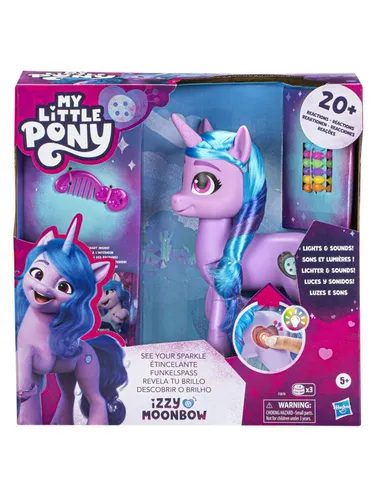 My Little Pony Stralende Izzy Moonbow - Spielfigur für Kinder ab 4 Jahren, ideal für My Little Pony-Fans und kreative Spielabenteuer