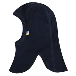 Joha Schlupfmütze Balaclava aus Merinowolle in Blau - Diese weiche Schalmütze aus 100% Merinowolle bietet optimalen Tragekomfort und Wärme. Ideal für kalte Tage und einfach in der Maschinenwäsche.