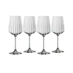 Spiegelau Weißweingläser 4er Set - 440 ml Kristallglas, spülmaschinenfest und perfekt für stilvolle Weinpräsentationen