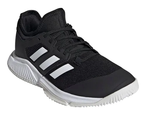 adidas Court Team Bounce Damen Hallenschuh - Hochwertiger Hallenschuh für Volleyball, Handball und Badminton mit atmungsaktivem Mesh-Obermaterial und Bounce-Dämpfung für ultimativen Komfort und Flexibilität.