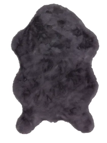 SCHÖNER WOHNEN-Kollektion Fellteppich Tender - Weicher Kunstfell-Teppich in Anthrazit - Kunstfell-Teppich mit fellförmigem Design und 26 mm Höhe, ideal für gemütliche Wohnräume. Waschbar und fußbodenheizungsgeeignet für zusätzlichen Komfort.
