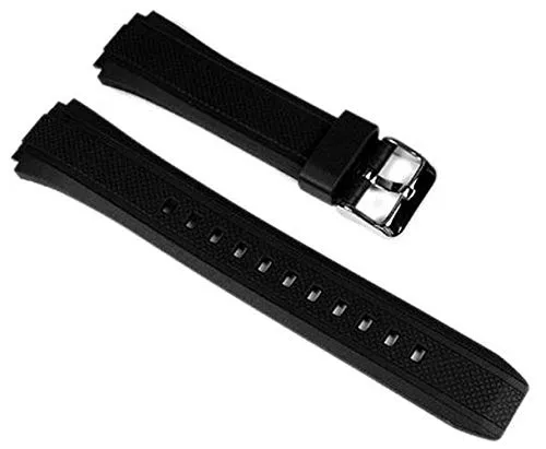 Casio Uhrenarmband Resin schwarz EF-552 10357533