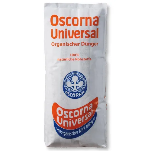Oscorna Universal 25 kg - Organischer Dünger für Rasen, Obst und Gemüse - Hochwertiger organischer Dünger, ideal für Rasen, Obst und Gemüse. Fördert das Wachstum mit natürlichen Inhaltsstoffen und ist für alle Jahreszeiten geeignet.