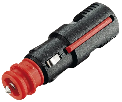 BST 6 KFZ Universalstecker 12/24V 16A - Stecker/Adapter für 12V-Geräte, TÜV-geprüft mit Schraubkontakten. Ideal für KFZ-Anwendungen, max. 16A Belastung und einfache Montage.