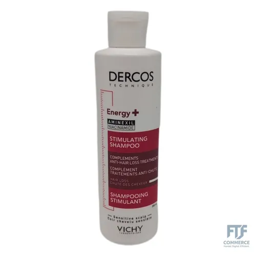 Dercos Technique Energizzante Vichy 200ml - Revitalisierendes Shampoo für kraftvolles und glänzendes Haar, ideal gegen Haarausfall und zur Stärkung der Haarstruktur.