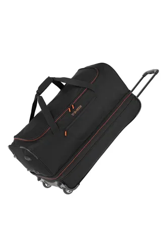 travelite Trolley Reisetasche mit Rollen - erweiterbar auf 119 Liter, ideal für Reisen und Sport, praktische Dehnfalte und leichtgängige Rollen