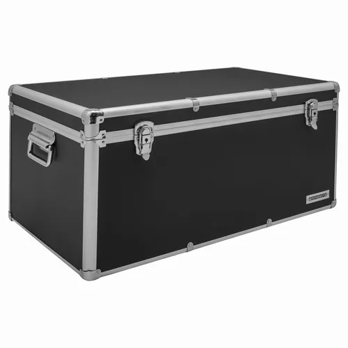 anndora® Werkzeugkiste Alu Rahmen Koffer – 75x38x36 cm - Werkzeugkoffer mit verstärktem Seitengriff und abschließbarem Design, ideal für sichere Aufbewahrung und Transport von Werkzeugen. Großzügige Kapazität von 82 Litern.
