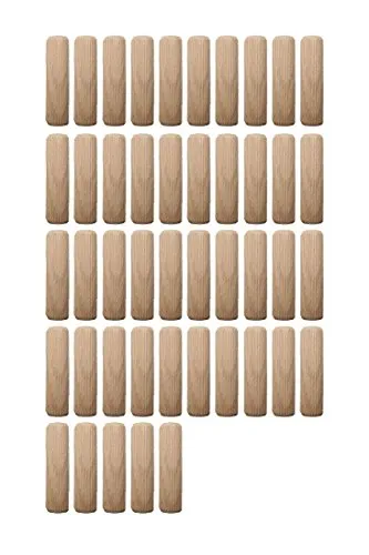 Holzdübel Riffeldübel Holzverbinder 8x30mm 45 Stück (0003)