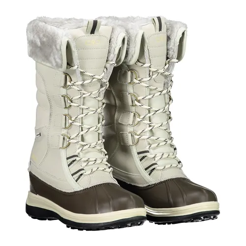 CMP Winterstiefel Thalo - Wasserdicht und Warm für Damen - Winterschuhe mit hohem Schnitt und warmem Kunstfellfutter, ideal für kalte Tage. Der wertvolle Nubukleder-Oberstoff sorgt für Stil und Schutz.